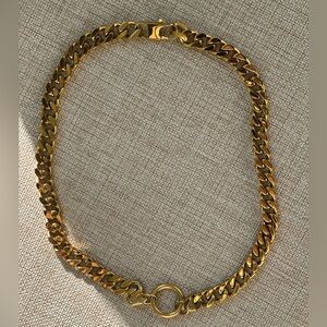 Timeless Gold Chain Necklace by Meesha Farzaneh - Tarnish-Free